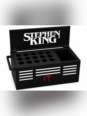 Stephen King It Mini Toolbox Pen And Trinket Holder Desk Top Organizer